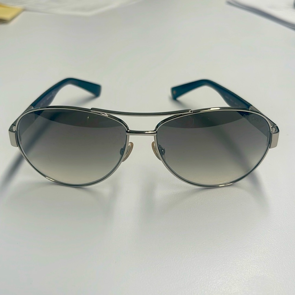 Jimmy Choo Sunglasses and original case.  Purchased at Bloomingdales.